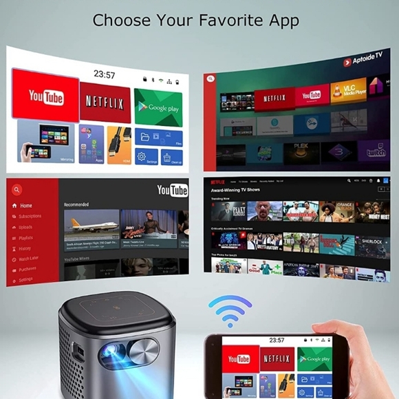 Bonsai Mini Pocket Projector  (New) - Picture 4 of 7